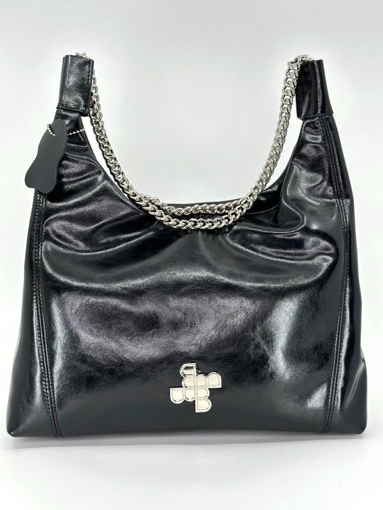 L027 / Chained Hobo Bag